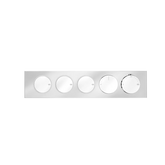 Gessi Origini miscelatore termostatico doccia 3 funzioni con pulsanti on-off 66224 + 63013